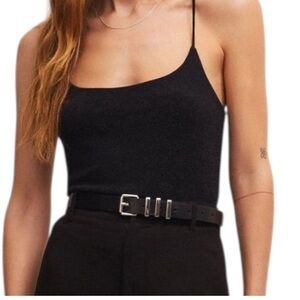 Z Supply Black (sparkle) Camisole Top